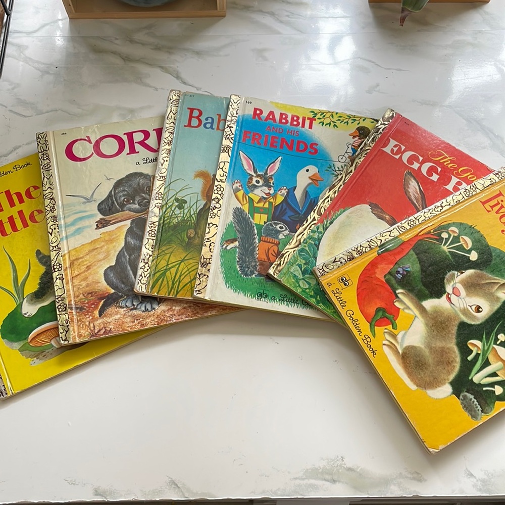 Little Golden Books - AS IS animal books